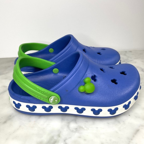 Crocband Mickey II Clogs Kids Youth Sz J3 - Picture 1 of 8